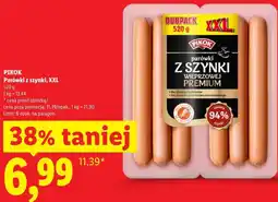 Lidl PIKOK Parówki z szynki, XXL oferta
