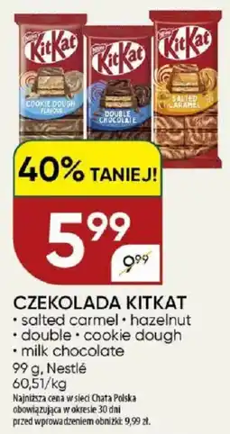 Chata Polska Czekolada kitkat oferta