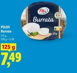 Lidl PILOS Burrata oferta