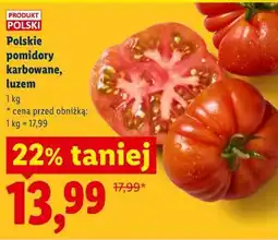 Lidl Polskie pomidory karbowane, luzem oferta