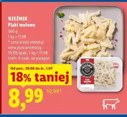 Lidl Rzeźnik Flaki wołowe oferta