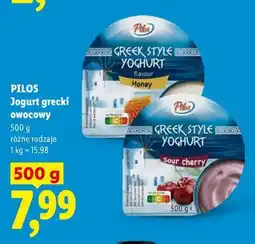Lidl PILOS Jogurt grecki owocowy oferta