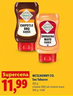 Lidl MCILHENNY CO. Sos Tabasco oferta