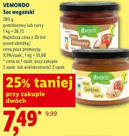 Lidl VEMONDO Sos wegański oferta