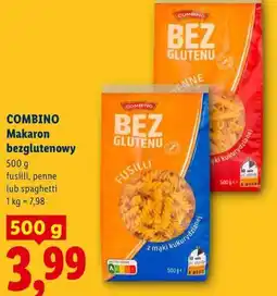 Lidl COMBINO Makaron bezglutenowy oferta