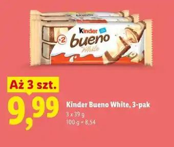 Lidl Kinder Bueno White, 3-pak oferta
