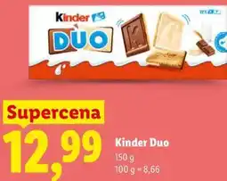 Lidl Kinder Duo oferta