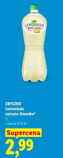 Lidl ZBYSZKO Lemoniada cytryna-limonka oferta