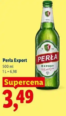 Lidl Perła Export oferta
