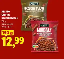 Lidl Alesto Orzechy karmelizowane oferta