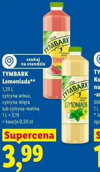 Lidl TYMBARK Lemoniada oferta