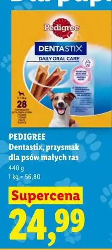 Lidl PEDIGREE Dentastix, przysmak dla psów małych ras oferta