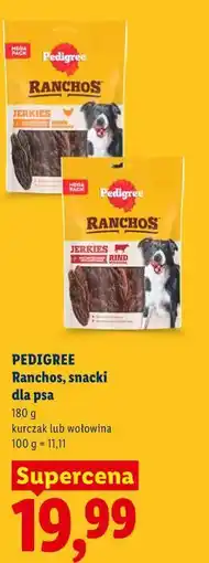 Lidl PEDIGREE Ranchos, snacki dla psa oferta