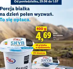 Lidl Pilos Skyr naturalny oferta