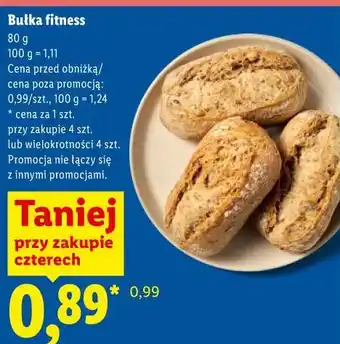 Lidl Bułka fitness oferta