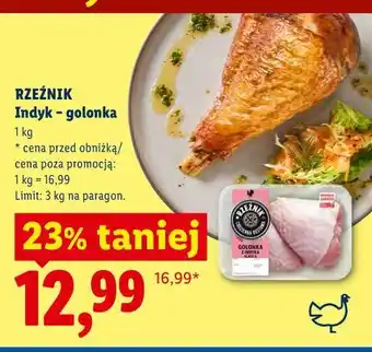 Lidl Rzeźnik Indyk - golonka oferta