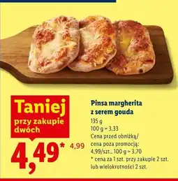 Lidl Pinsa margherita z serem gouda oferta