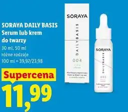 Lidl SORAYA DAILY BASIS Serum lub krem do twarzy oferta