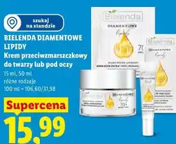 Lidl BIELENDA DIAMENTOWE LIPIDY Krem przeciwzmarszczkowy do twarzy lub pod oczy oferta