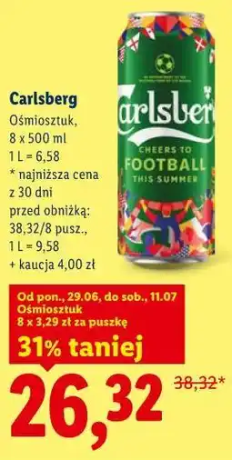 Lidl Carlsberg oferta