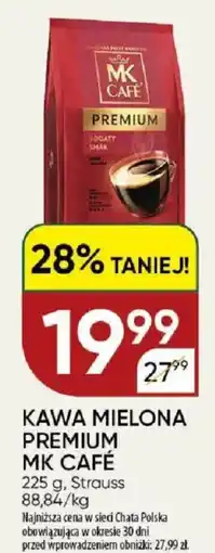 Chata Polska Kawa mielona premium mk café strauss oferta