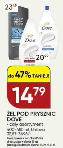 Chata Polska Żel pod prysznic dove unilever oferta