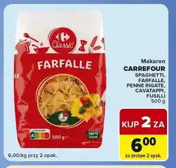 Carrefour Express Makaron Fusilli Carrefour Classic 2-pak oferta