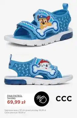 CCC Sandały dziecięce Paw Patrol oferta