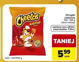 Carrefour Express Chrupki Cheetos Ketchup oferta