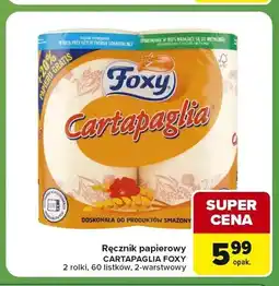 Carrefour Express Ręcznik papierowy Foxy Cartapaglia 2-pak oferta