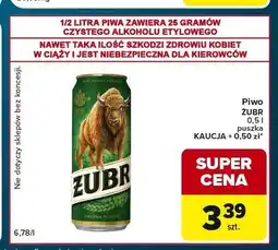 Globi Piwo Żubr oferta
