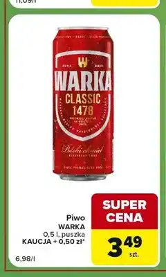 Carrefour Express Piwo Warka Classic oferta