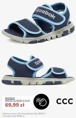CCC Sandały dziecięce Reebok Wave Glider III HLP oferta