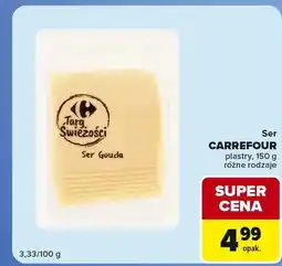 Carrefour Express Ser Gouda plastry Carrefour Targ Świeżości oferta