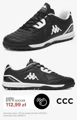 CCC Buty sportowe Kappa B/W TF SOCCER oferta