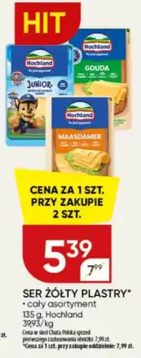 Chata Polska Ser żółty plastry Hochland oferta