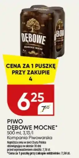 Chata Polska Piwo dębowe mocne oferta