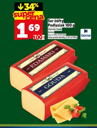 Ser żółty Podlasiak Edamski/ Gouda Gomar