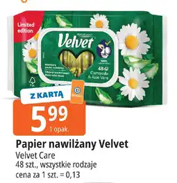 E.Leclerc Papier nawilżany Velvet oferta