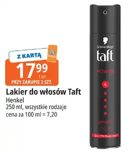 E.Leclerc Lakier do włosów Taft Henkel oferta
