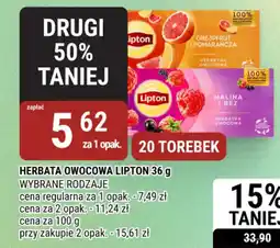 bi1 Herbata owocowa lipton oferta