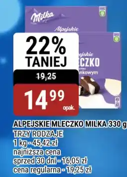 bi1 Alpejskie mleczko milka oferta