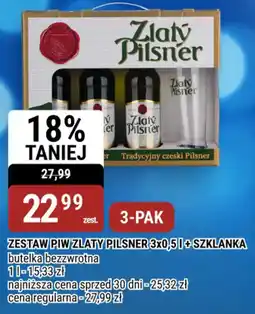 bi1 Zestaw piw zlaty pilsner + szklanka oferta