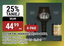bi1 Zestaw piw lindemans + pokal oferta