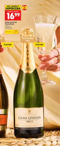 Biedronka Gran Livenza Cava Brut oferta