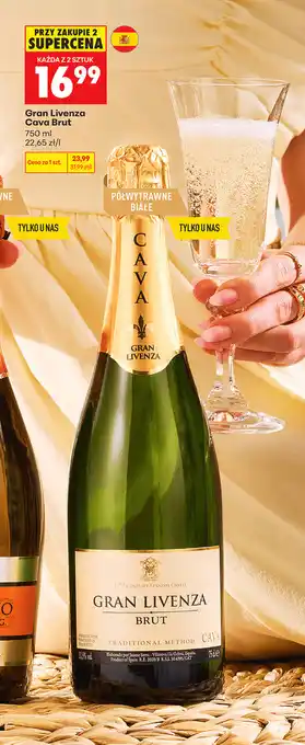 Biedronka Gran Livenza Cava Brut oferta