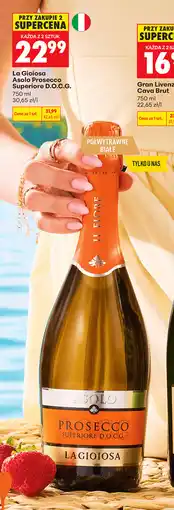 Biedronka La Gioiosa Asolo Prosecco Superiore D.O.C.G oferta