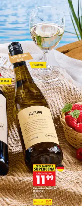 Biedronka Exclusive Selection Riesling oferta