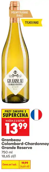 Biedronka Granbeau Colombard-Chardonnay Grande Reserve oferta