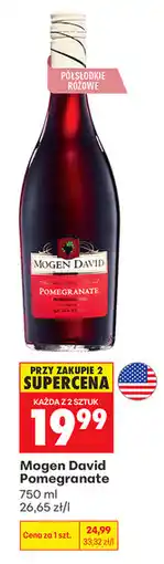 Biedronka Mogen David Pomegranate oferta